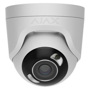 Ajax TurretCam HL (5 Mp/2.8 mm) white IP відеокамера 99-10027502 фото