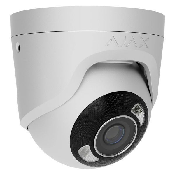 Ajax TurretCam HL (5 Mp/2.8 mm) white IP відеокамера 99-10027502 фото