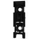 Smartbracket Ajax DoorProtect чорна Кріпильна панель 99-00008465 фото 1