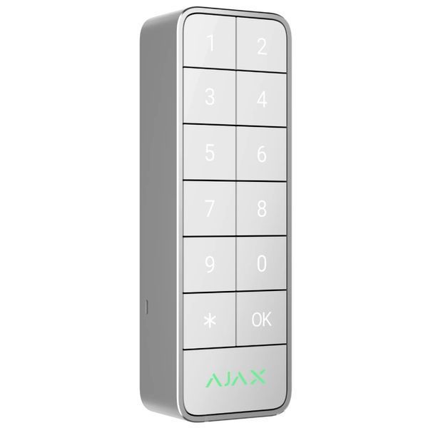 Дротова клавіатура Ajax Superior Keypad Outdoor white Fibra 99-10025470 фото